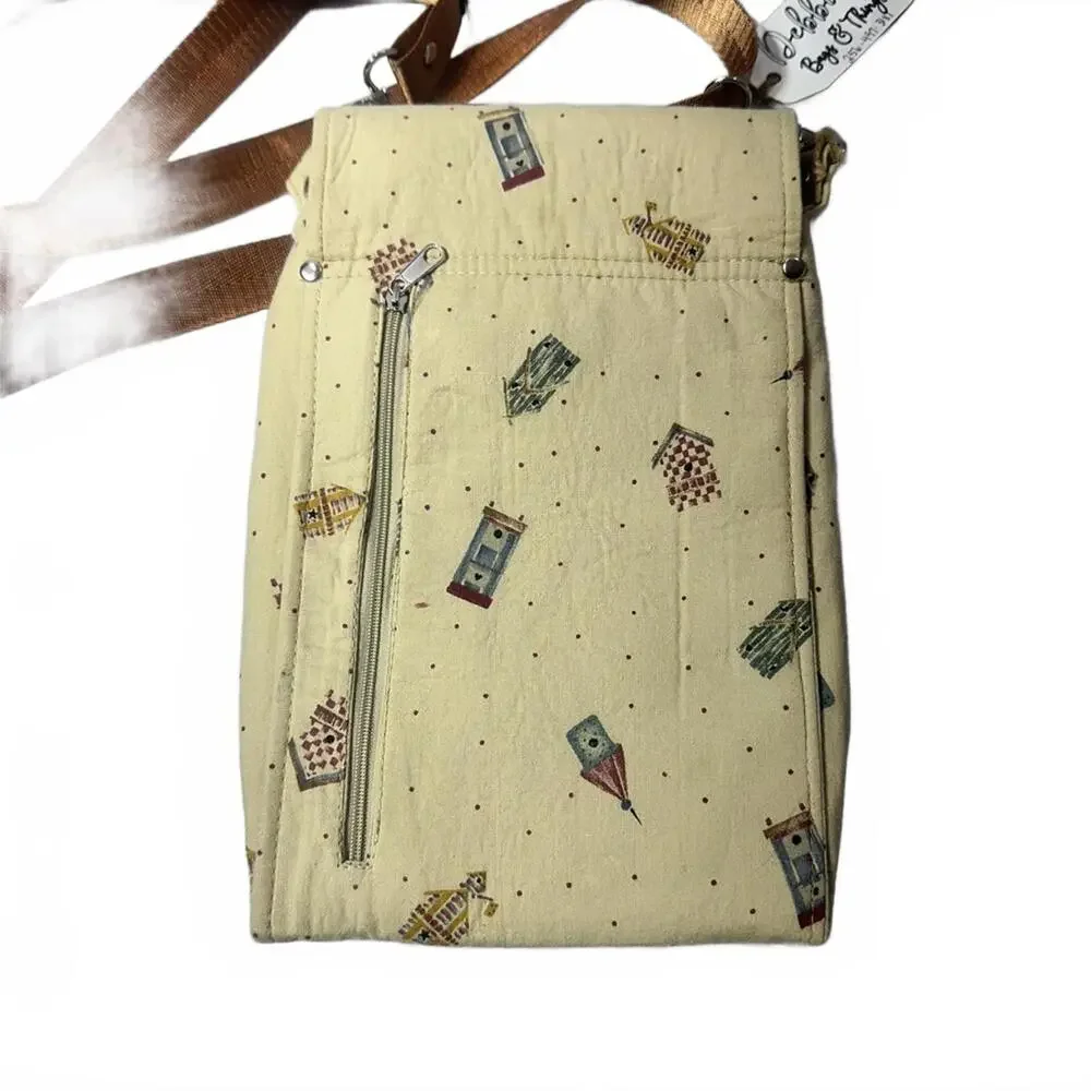 Handmade Birdhouse Crossbody‎ Satchel